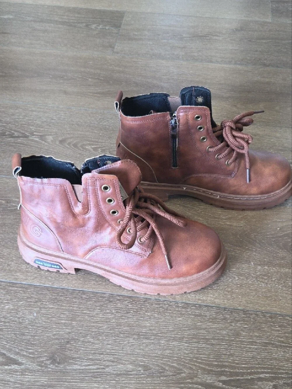 Mens Theodore Townsend Brown Boots Size 10